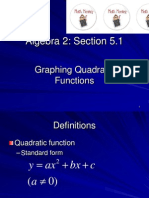 Algebra 2: Section 5.1