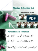 Algebra 2: Section 5.5