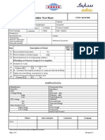 CNCEC QF 06 E060 Power Transformer Checklist