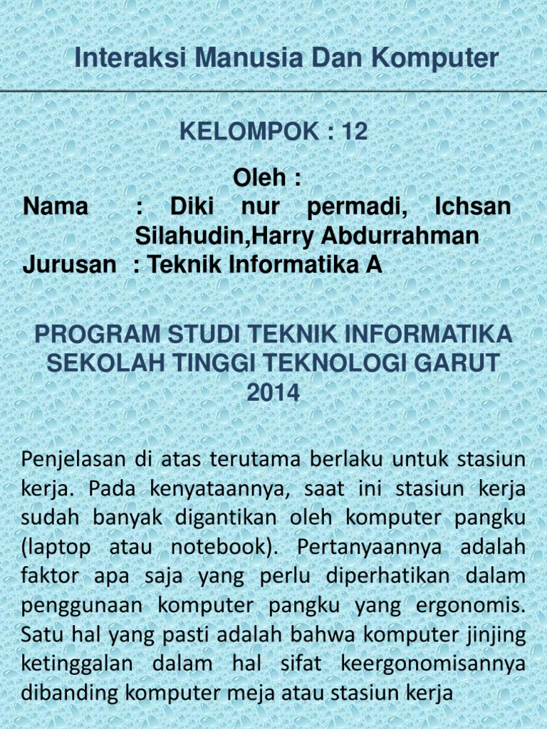 Imk | PDF | Komputer | Teknologi & Rekayasa