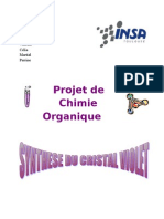 Synthèse crystal violet - INSA 2ème année ICBE
