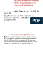 Legea Instituţiilor Financiare Nr. 550-XIII Din 21.07.95 - Regulament Nr. 23/09-01 Cu Privire La Din 12.09.1996