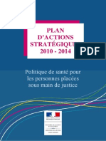 Plan Strategique 2010 2013 Prise en Charge Personnes Placees Sous Main de Justice