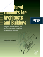 Structural Elements For Architects and Builders
