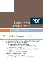 The Northwest Uprising Part 2 of Notes