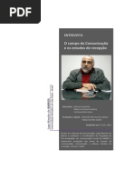 o Campo Da Comunicação e Os Estudos de Recepção