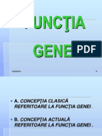 Curs 4 MG Functia Genei
