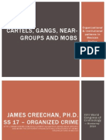 Cartels, Gangs, Near-Groups and Mobs: The Different Organizational Structures of Crime Organizations in Mexico