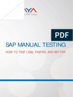 SAP Manual Testing PDF
