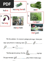 latihan penulisan B.Melayu Tahun 1