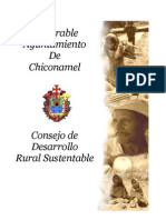 Diagnóstico y plan de desarrollo municipal de Chiconamel