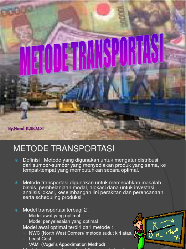 Metode Transportasi Ppt