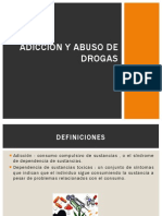 Adicción y Abuso de Drogas