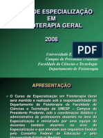 Fisioterapia Geral 2008