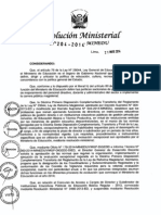 Normas Para La Evaluación Excepcional de Directores 2014