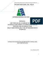 Criterios de Diseños de Obras Hidraulicas Para La Formulacion de Proyectos Hidraulicos Multisectoriales y de Afianzamiento Hidrico (1)
