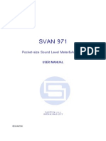 Manual Svantek 971