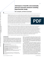 Seismic Performance of Ductile and Nominally Ductile Reinforced Concrete Moment Resisting Frames