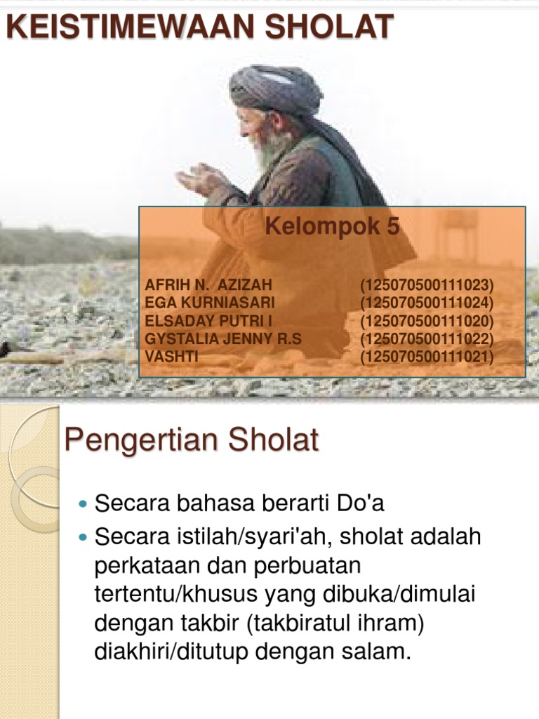 Keistimewaan Sholat
