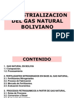 Industrializacion Del Gas Bol