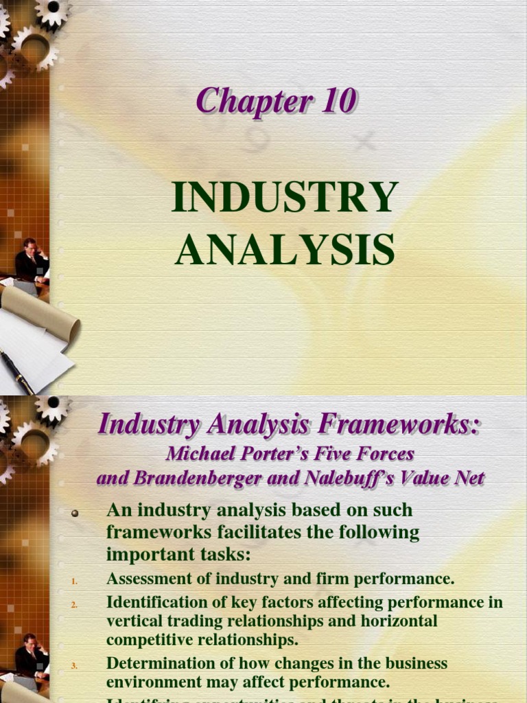 Industry Analysis: Porter's Frameworks | PDF | Profit (Economics ...