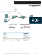 Lab 1.3.4 Creating An ACL: CCNA Discovery Designing and Supporting Computer Networks