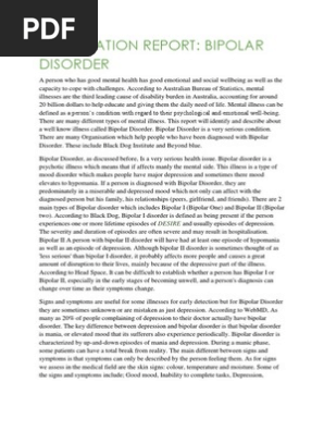 Information Report