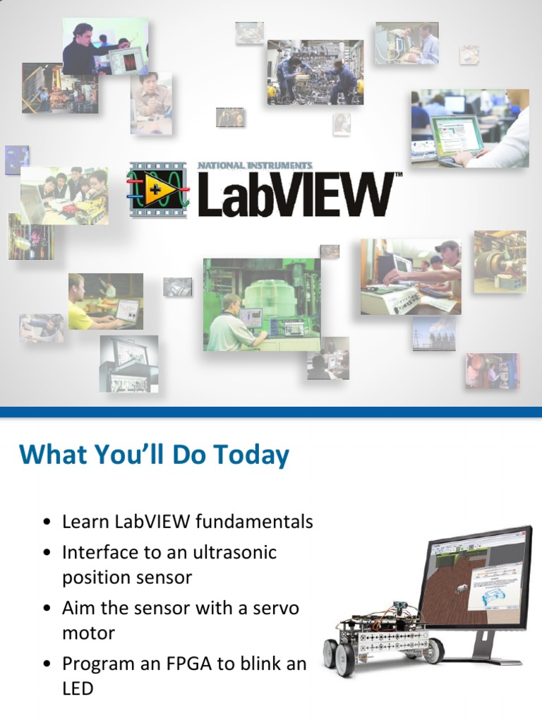 Intro To LabVIEW and Robotics Hands-On Seminar | PDF | Field ...