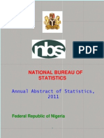 Nigeria Annual Abstract of Statistics 2011