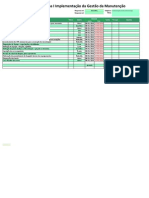 Plano de Ação - Gestão Da Manutenção