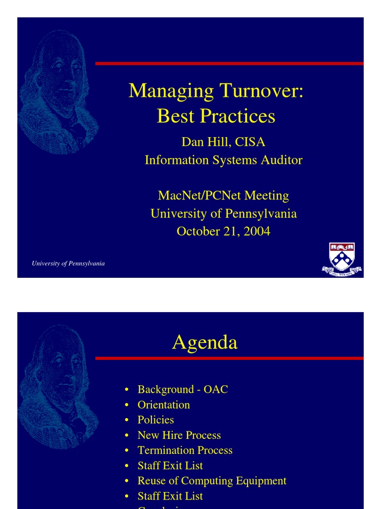 Best Practices For Managing Turnover Pdf Personal Digital Assistant