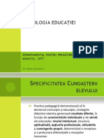 Curs 3 Metode de Cunoastere a Elevilor