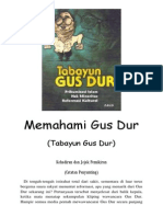 Memahami Gus Dur (Tabayun Gus Dur)