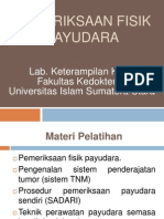 Pemeriksaan Fisik Payudara