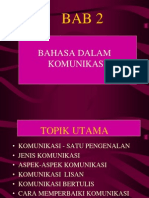 KOMUNIKASI BAHASA