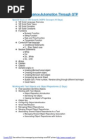 Advance Automation Through QTP