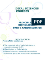 Biomolecular Carbohydrates Introduction