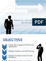 Personal and Professional Development