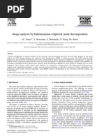 Image Analysis by Bidimensional Empirical Mode Decomposition