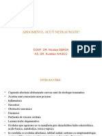 Abdomen Acut Netraumatic