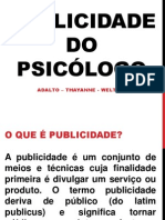 Seminário de Ética - Publicidade Do Psicólogo