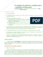 Primeros Auxilios Contra La Depresion