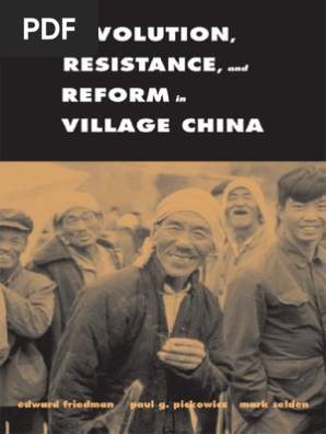 Revolution Resistance And Reforms In Rural China Mao - 