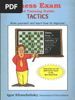 Chess Exam and Training Guide Tactics Igor Khmelnitskyf