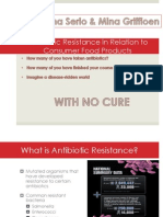 Antibiotic Resistance in Relation To Consumer Food Products