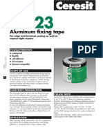 Aluminum Fixing Tape: For Edge and Terminal Sealing As Well As Vapour-Tight Repairs