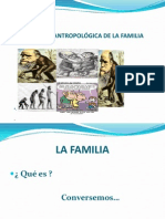 Evolución familia antropológica