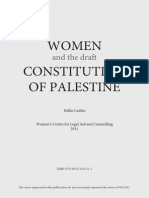 Wclac 2011 Women and The Draft Constitution of Palestine