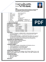 Academic Background:: Sajjad Ahmad Bhutta