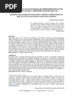 Artigo Ismael Revista Pedagogia CAC